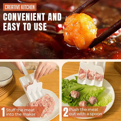 🔥Creative Kitchen Triple Meatball Maker