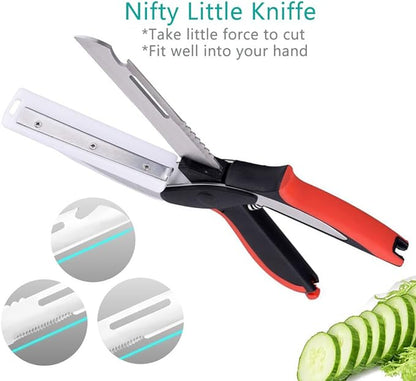 Revolutionary 6-in-1 Kitchen Scissors: Chop Veggies, Meat & More in Seconds