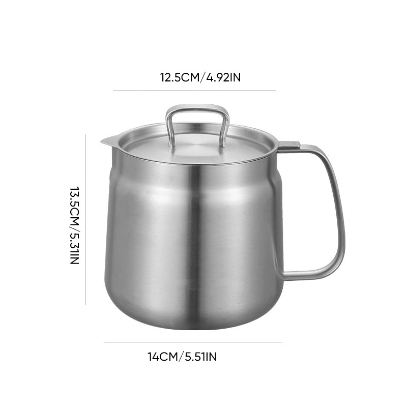 2 In 1 Oil Strainer Pot