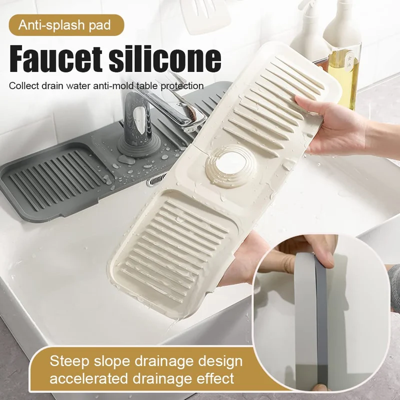 Kitchen Sink Silicone Splash Guard