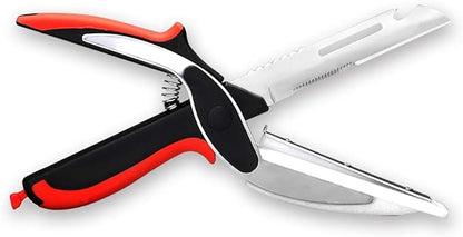 Revolutionary 6-in-1 Kitchen Scissors: Chop Veggies, Meat & More in Seconds