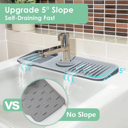 Kitchen Sink Silicone Splash Guard