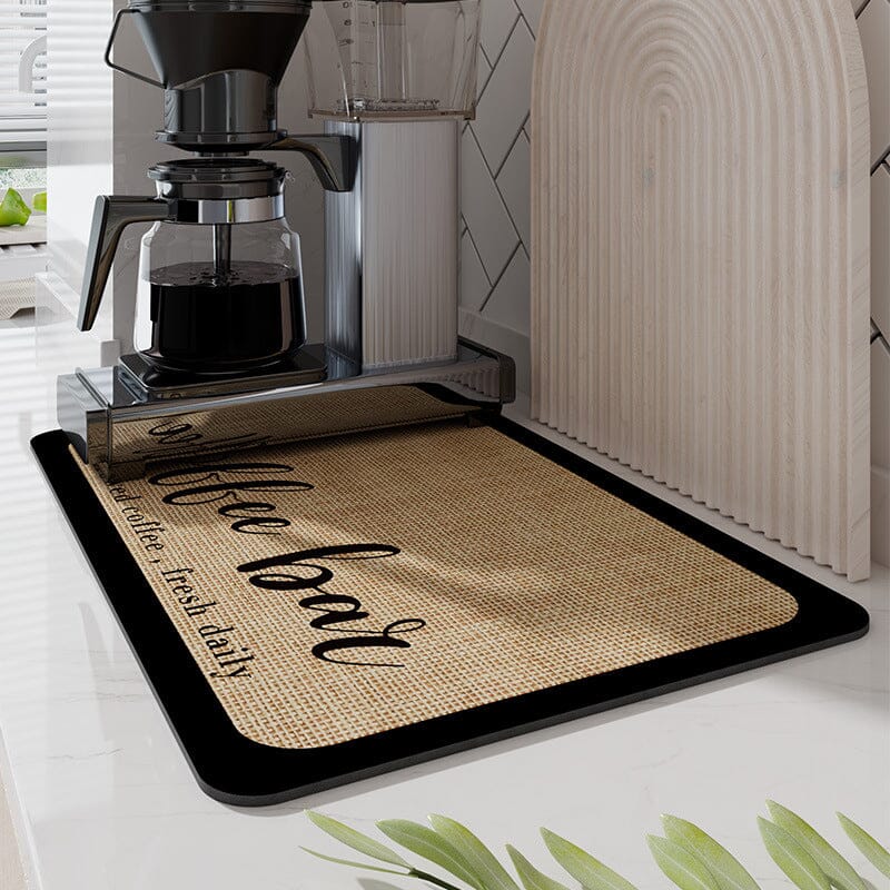 Ultra-Absorbent Kitchen Draining Mat